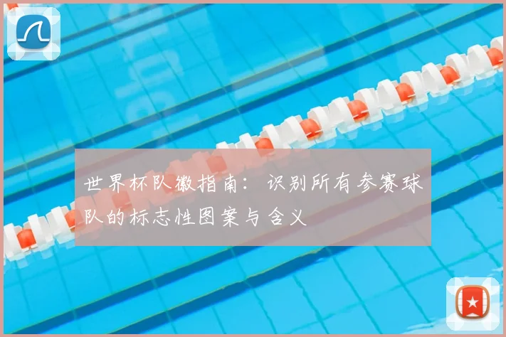 世界杯队徽指南：识别所有参赛球队的标志性图案与含义