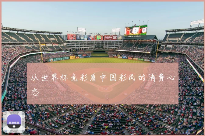 从世界杯竞彩看中国彩民的消费心态